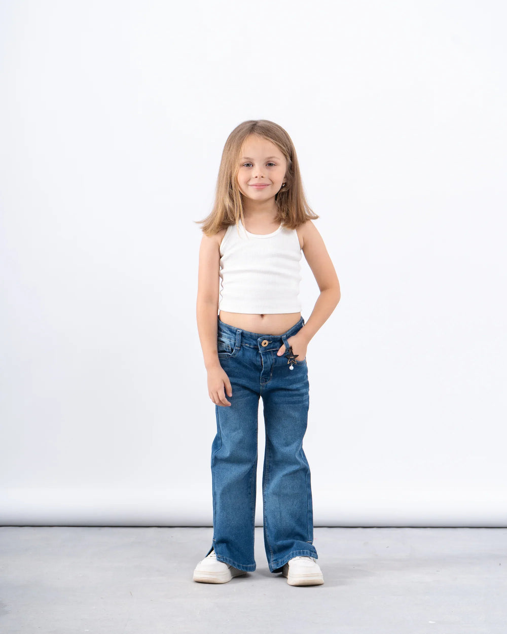 Flare Denim Pants - Venti