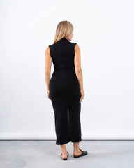 Sleeveless Maxi Dress With Ruched Detail - Venti