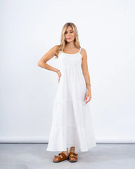 Tiered Crinkle Maxi Dress - Venti