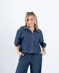 Sparkling Denim Shirt - Venti