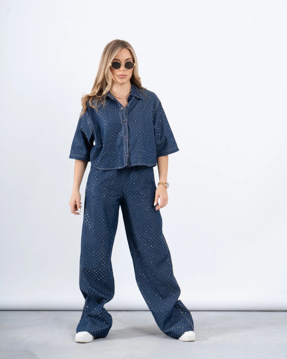 Sparkling Denim Shirt - Venti