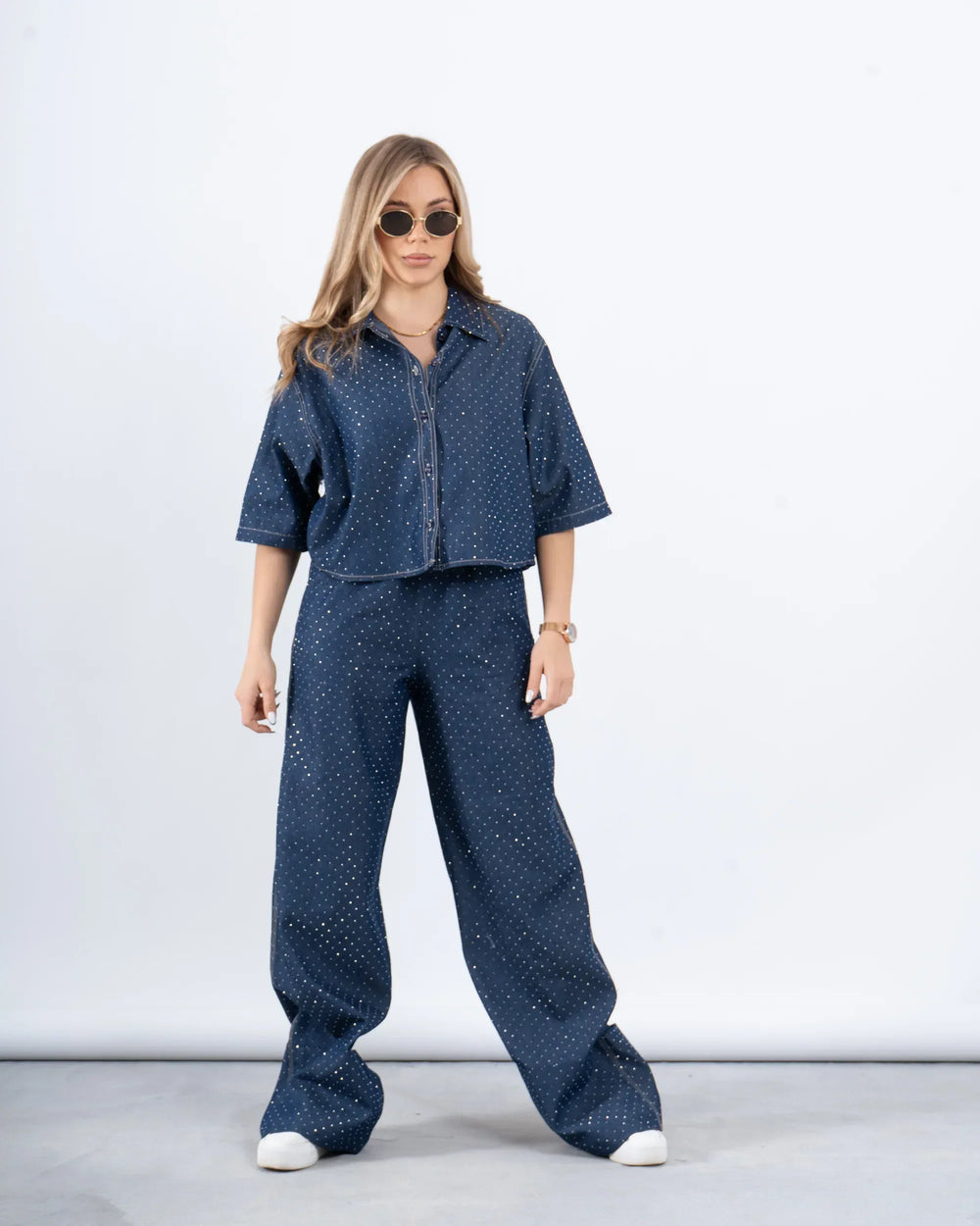 Sparkling Denim Shirt - Venti