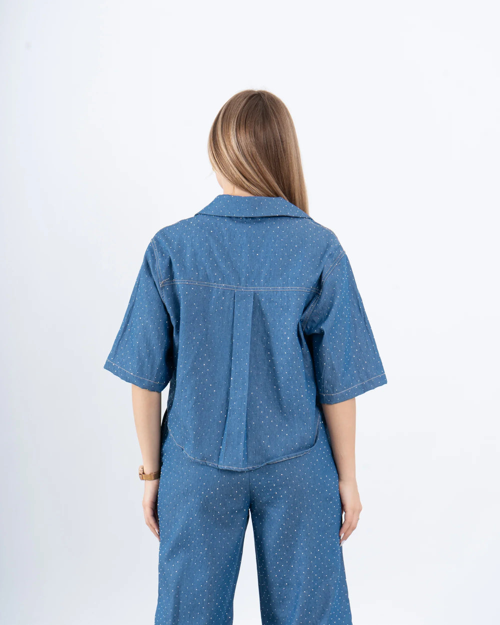 Sparkling Denim Shirt - Venti