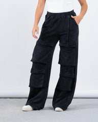 Oversized Cargo Pocket Sweatpants - Venti