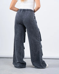 Oversized Cargo Pocket Sweatpants - Venti