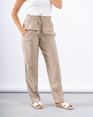 High-Waisted Cargo Pants