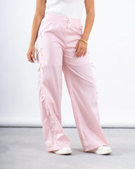 Bow Detail Wide-Leg Pants - Venti