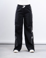 Bow Detail Wide-Leg Pants