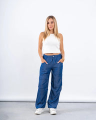 Soft Denim Utility Pants - Venti
