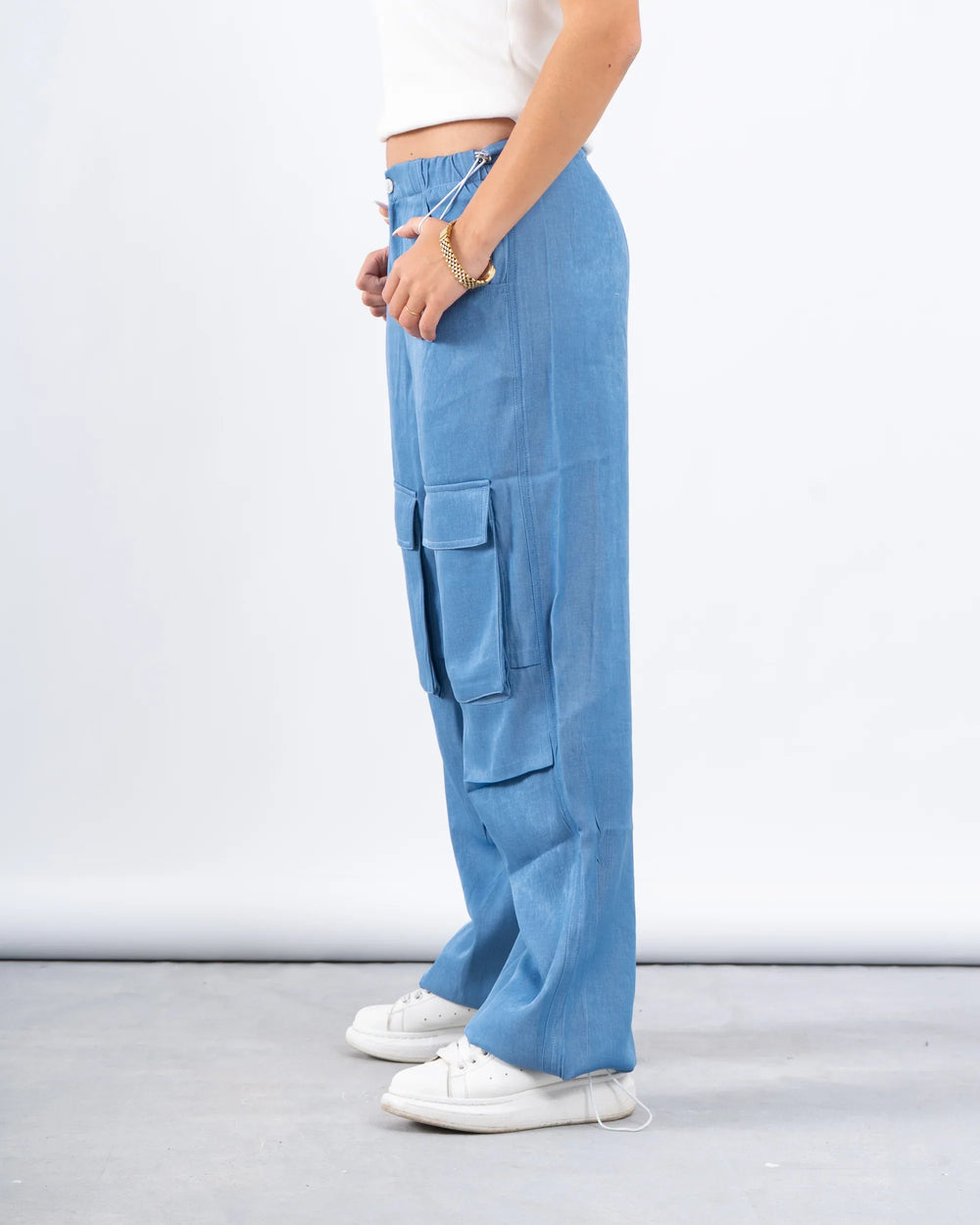 Soft Denim Utility Pants - Venti