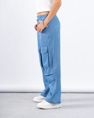Soft Denim Utility Pants