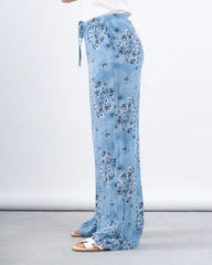 Printed Wide-Leg Pants - Venti