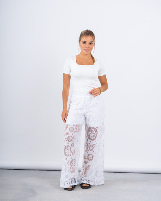 Beachwear lace pants