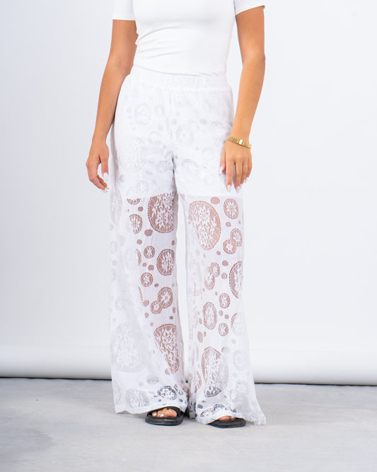 Beachwear lace pants