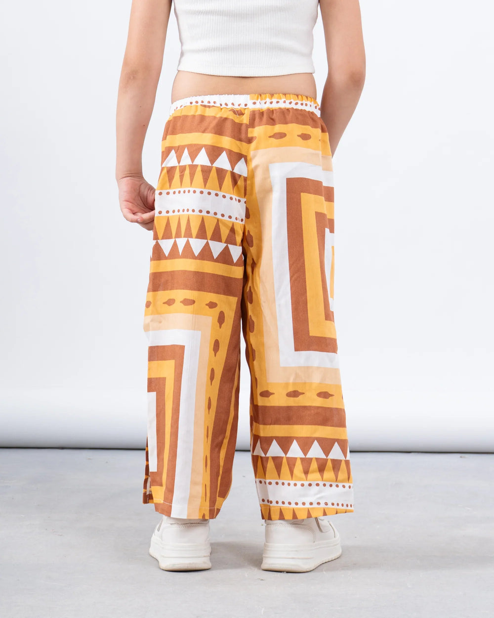 Printed Wide-Leg Pants - Venti