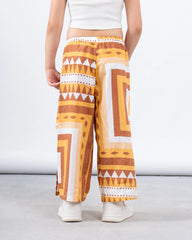 Printed Wide-Leg Pants - Venti