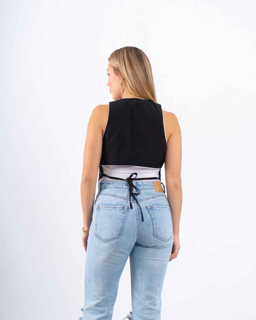 Piped Buttoned Vest - Venti