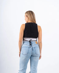 Piped Buttoned Vest - Venti