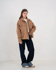 Twill Fringed Jacket - Venti