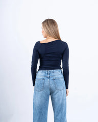 Off-Shoulder Draped Top - Venti