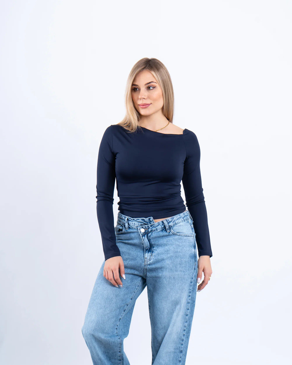 Off-Shoulder Draped Top - Venti