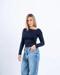 Off-Shoulder Draped Top - Venti