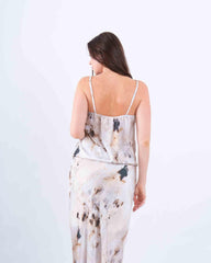 Satin Bow-Detail Cami Top - Venti