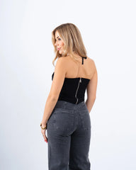 Pop-Out Flower Halter Top - Venti