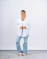 Sparkling Embellished Oversized Shirt - Venti