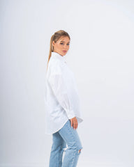 Sparkling Embellished Oversized Shirt - Venti