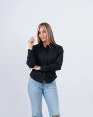 Ruched Waist Fitted Shirt - Venti