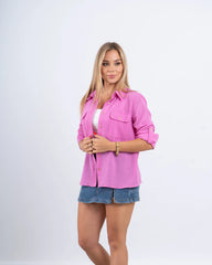 Linen Oversized Shirt - Venti