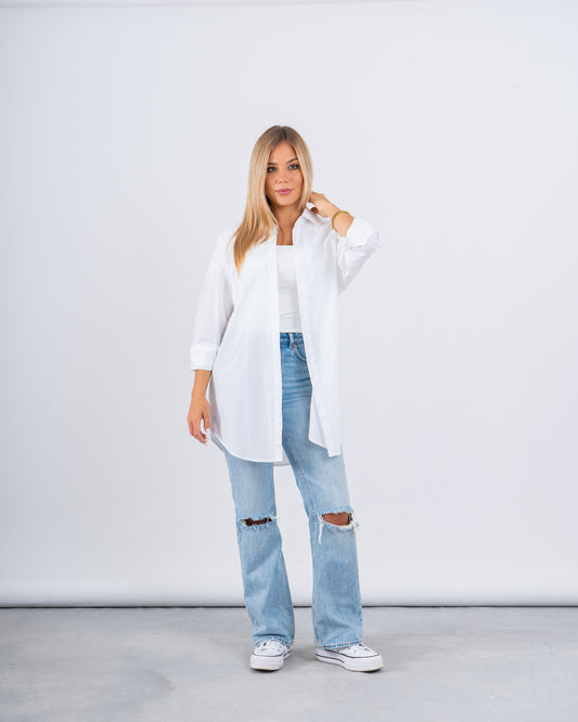 Essential Oversized Poplin Shirt