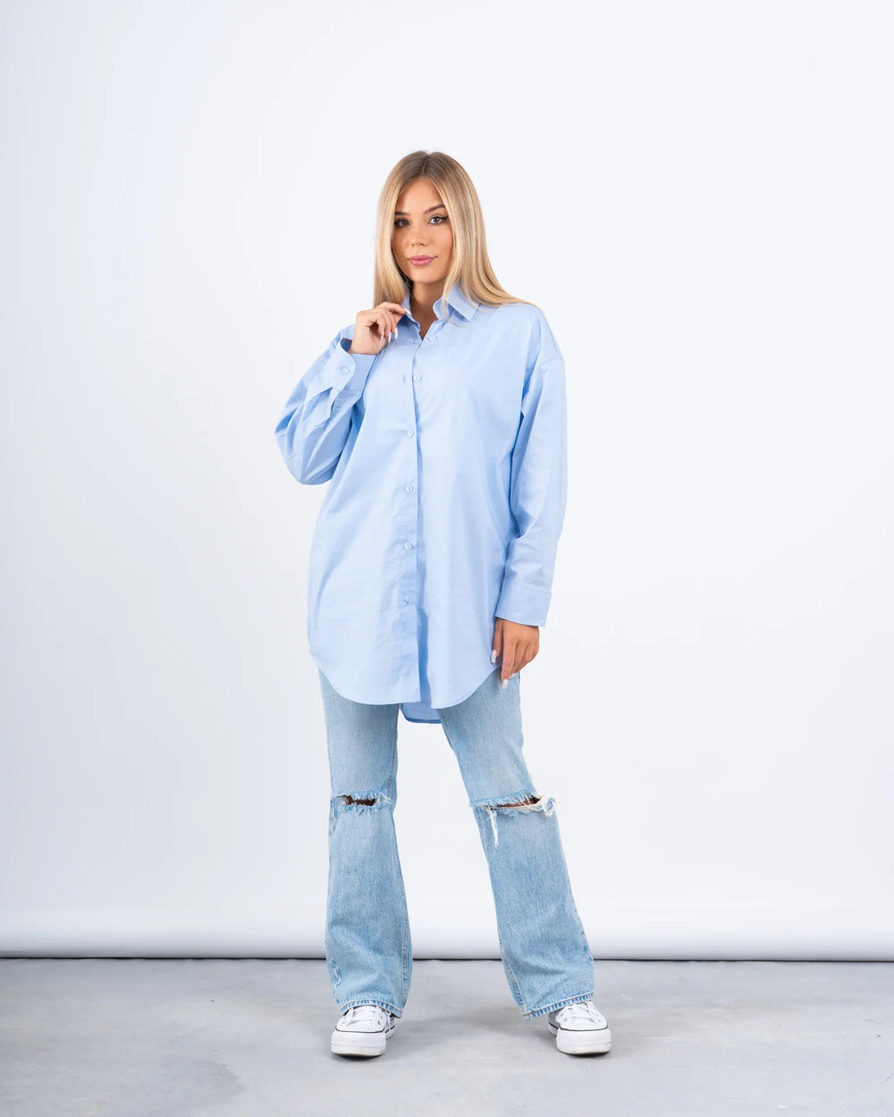 Essential Oversized Poplin Shirt - Venti