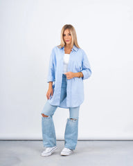Essential Oversized Poplin Shirt - Venti