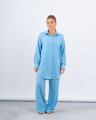 Oversized Linen Shirt