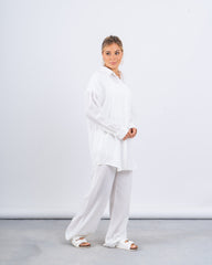 Oversized Linen Shirt