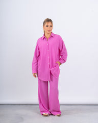 Oversized Linen Shirt