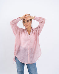 Sheer Oversized Shirt