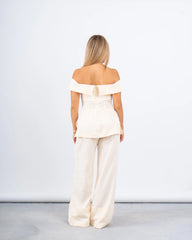 Off-Shoulder Fitted Top - Venti