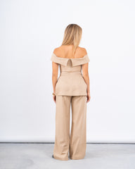 Off-Shoulder Fitted Top