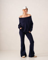 Off Shoulder Knit Top