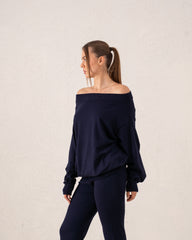 Off Shoulder Knit Top