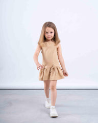 Bow Detail Drop-Waist Dress - Venti