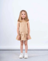 Bow Detail Drop-Waist Dress - Venti