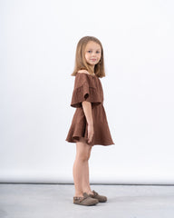 Off-Shoulder Ruffle Dress