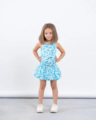 Floral Drop Waist Puffball Dress - Venti