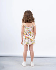 Printed button up dress - Venti