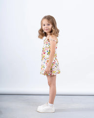 Printed button up dress - Venti