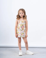 Printed button up dress - Venti